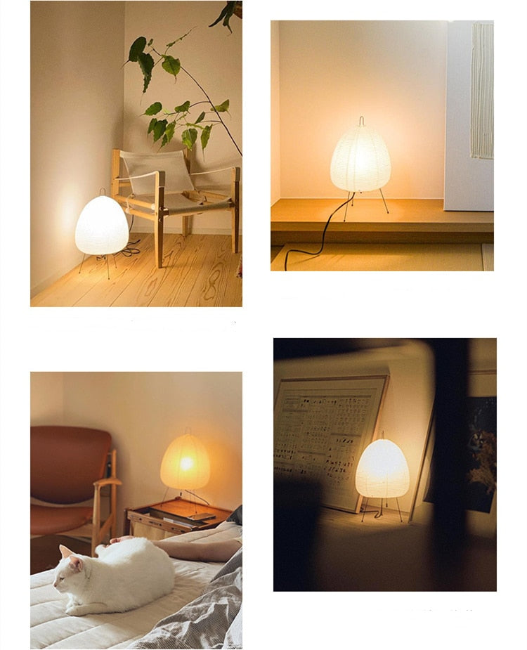 Japansk papirlampe