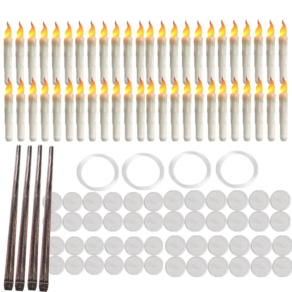 Magiske Flydende LED Stearinlys