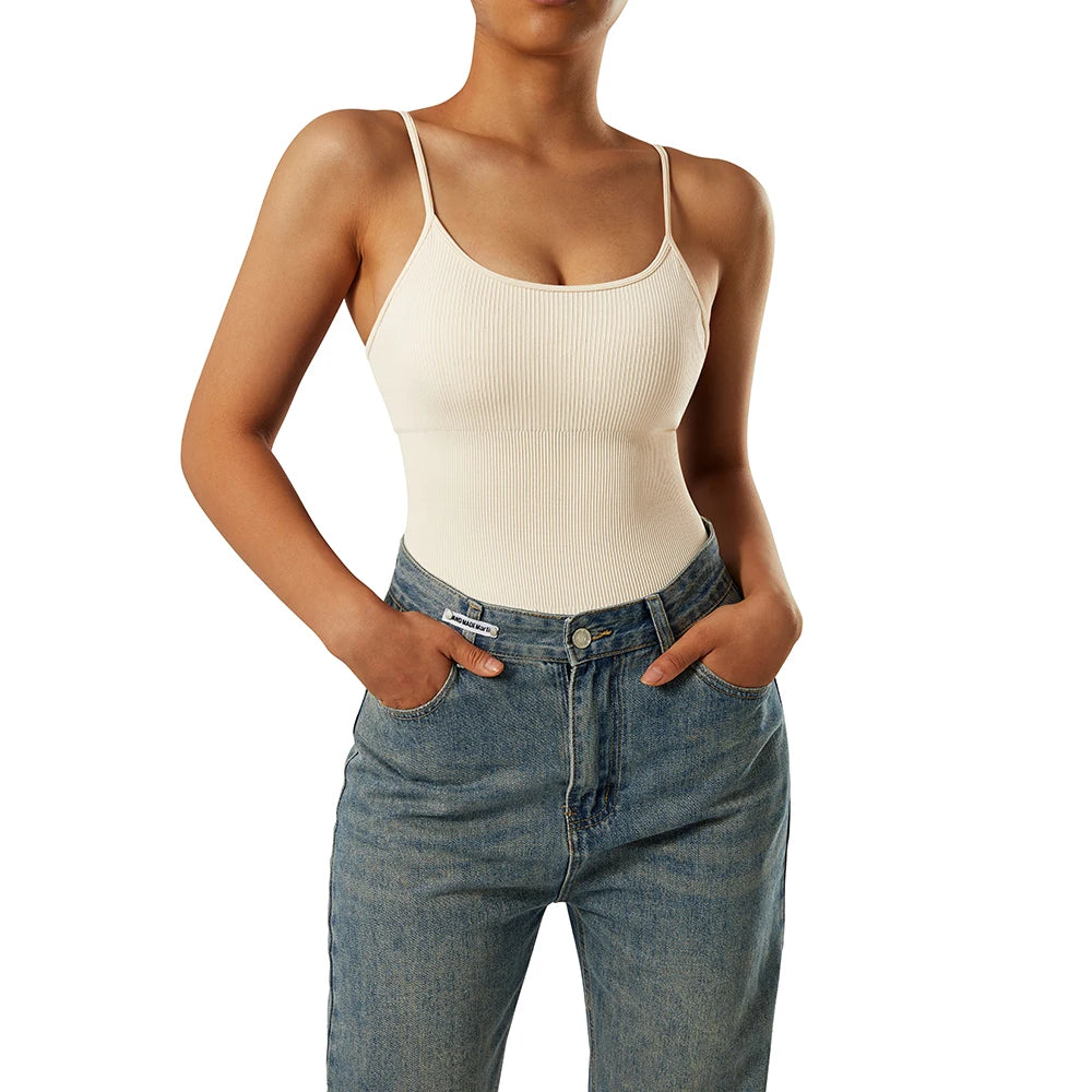 Flatterende Slank Kropsformende Bodysuit