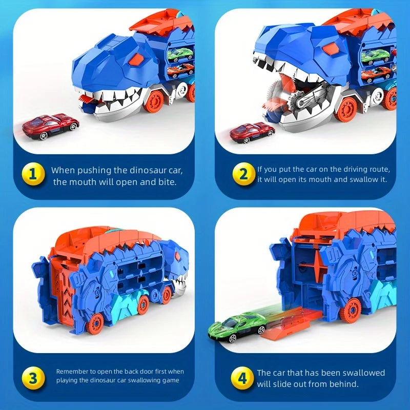 Dino Transformer Kæmpelastbil Legesæt