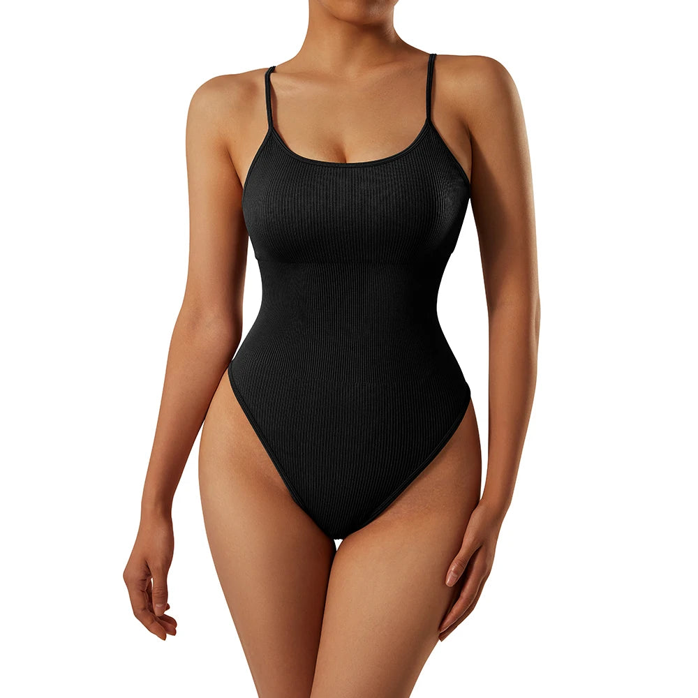 Flatterende Slank Kropsformende Bodysuit