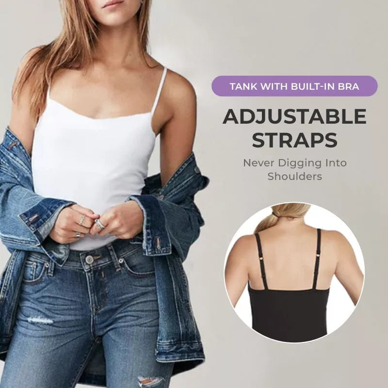 Tank Top med indbygget BH