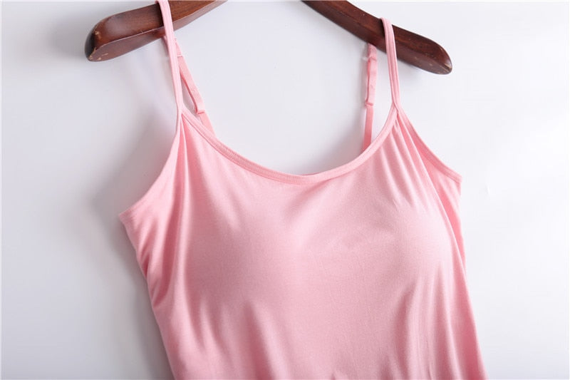 Tank Top med indbygget BH