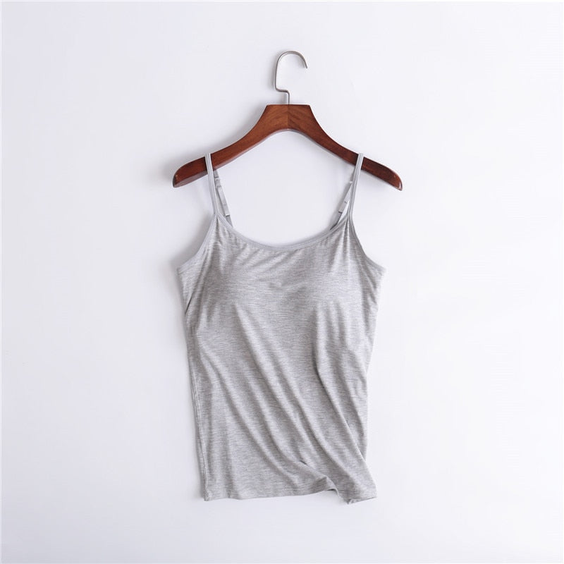Tank Top med indbygget BH