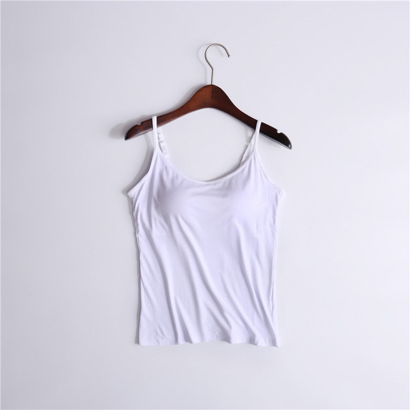 Tank Top med indbygget BH