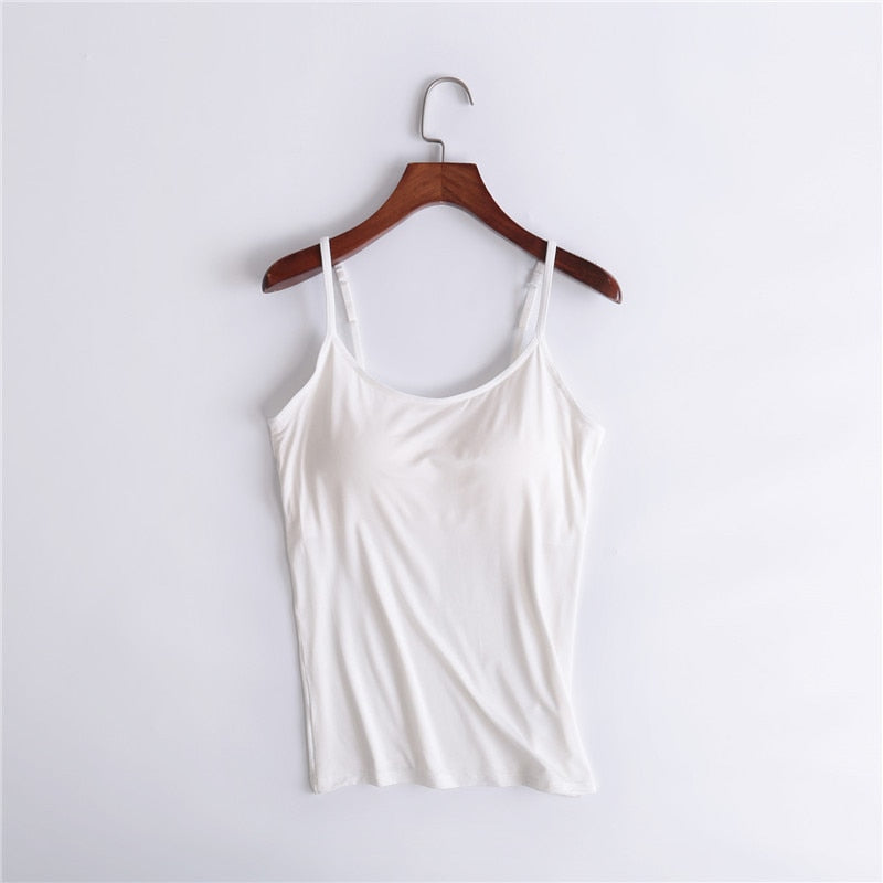 Tank Top med indbygget BH
