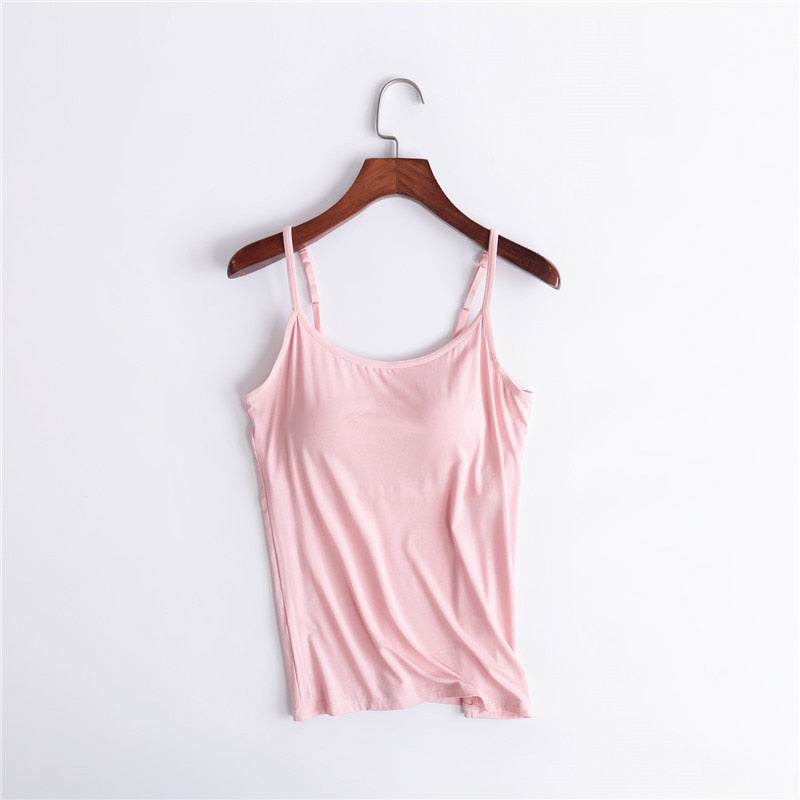 Tank Top med indbygget BH