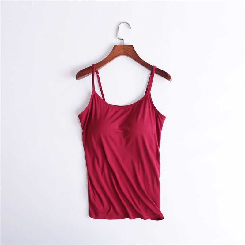 Tank Top med indbygget BH