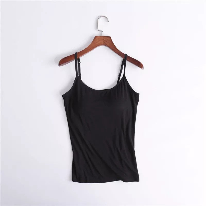 Tank Top med indbygget BH