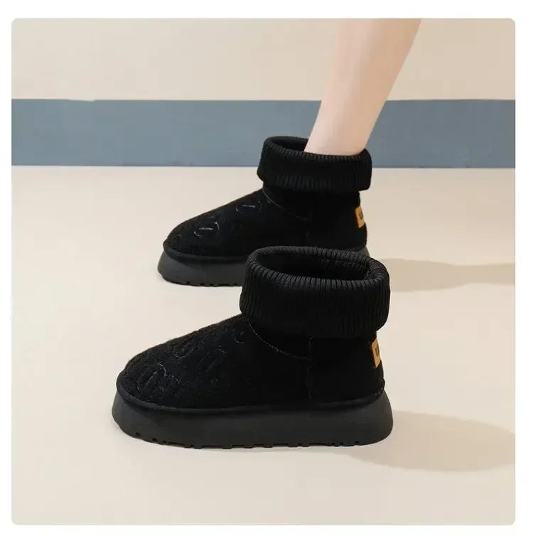 Vinter Kvinde Slip-On Varmestøvler