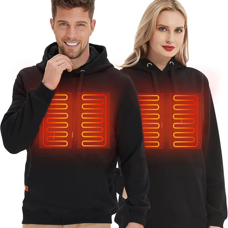 VarmGoth USB Opvarmet Hoodie